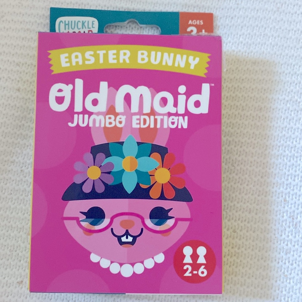 Old maid Easter edition card game